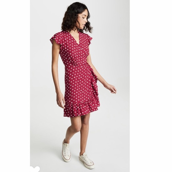 Rails Koreen Hearts Wrap Dress. PRICE FIRM. - Picture 4 of 14